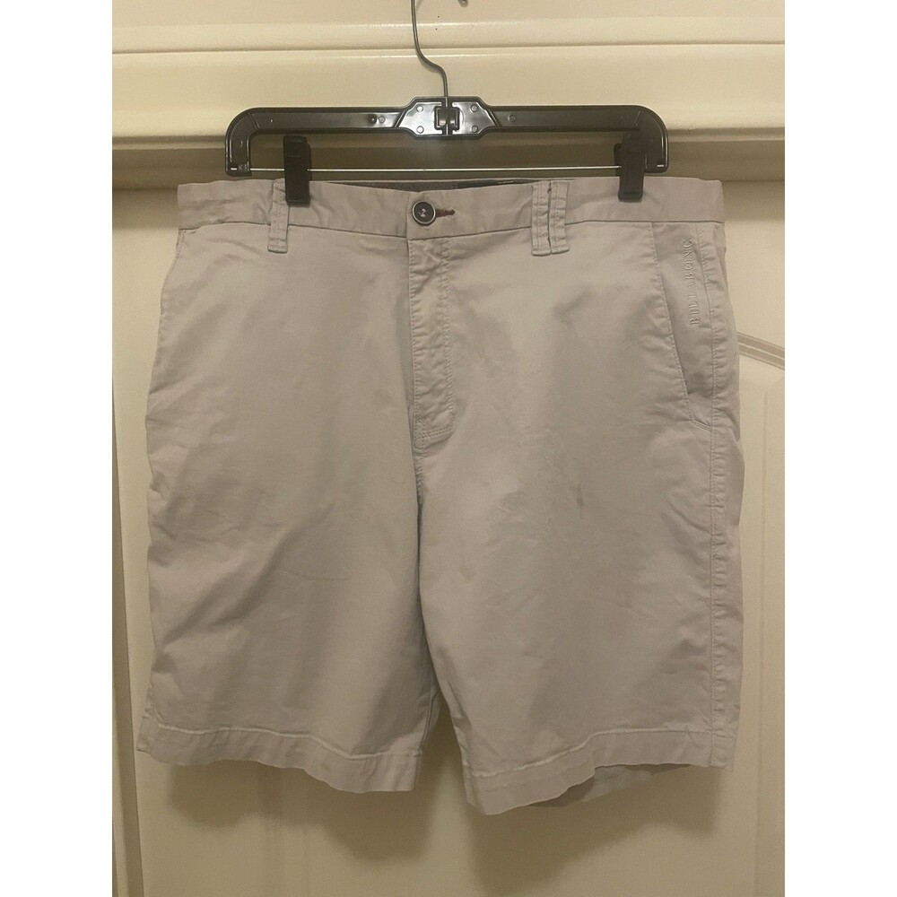 Billabong Carter Stretch Shorts Mens 36 Khaki Flat Front Casual Chino Summer